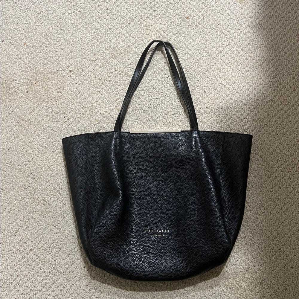 Ted Baker Clarkia Shopper Bag - Pebble-texture Bovine Leather EUC